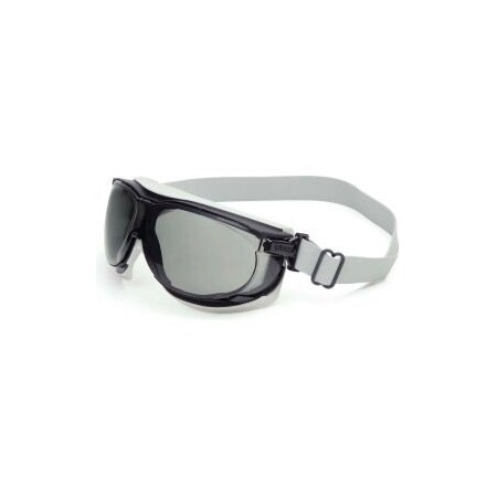 Honeywell North Uvex Carbonvision S1651D Safety Goggles, Black Gray Frame, Gray Lens S1651D